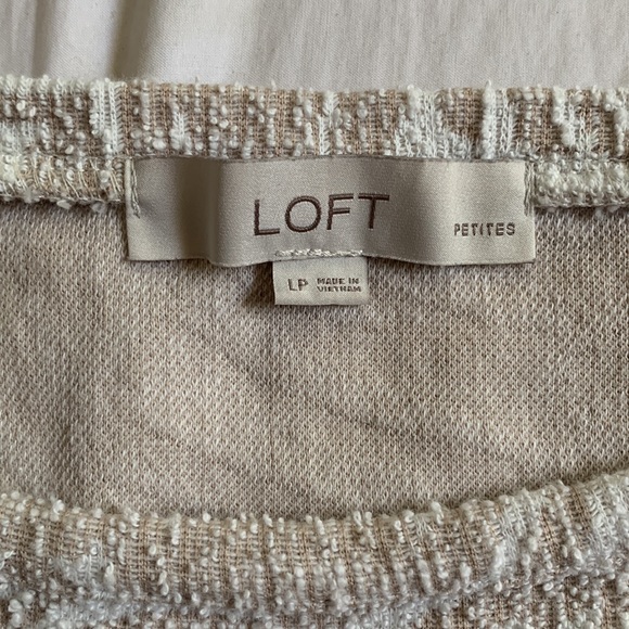 Loft palm print cropped tank - Picture 2 of 4